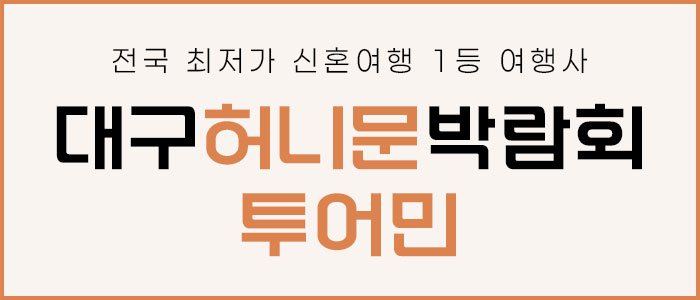 대구 투어민 허니문 박람회